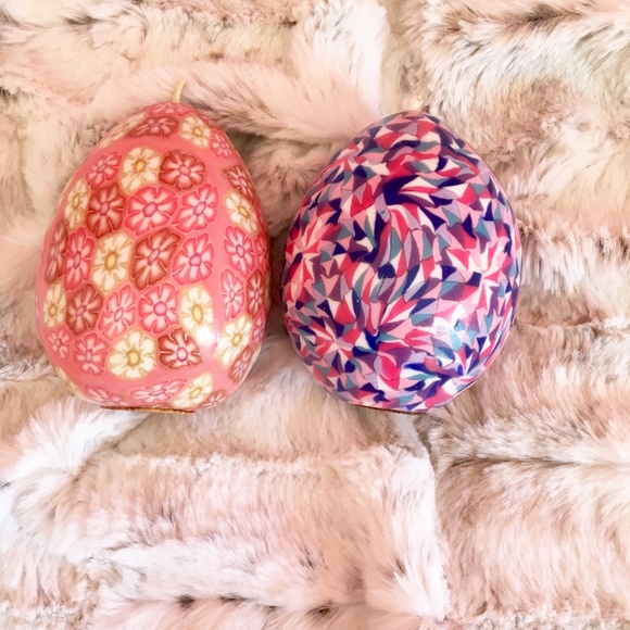 Hand Made Candles With Geometric Patterns - Picture 3 of 10